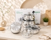 Bộ nồi Arber AN-06BB inox 5 món dáng bầu
