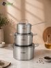 Bộ nồi inox AN03S Arber 3 nồi inox 304 đa kích thước