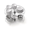 Bộ rổ góc xoay 270 độ Hafele Mezzo 548.37.011 - Inox 304