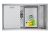 Chậu rửa bát GrandX GX7845JP Hikari - Inox 304 Nuno Tech Nhật Bản