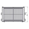 Rổ xoong nồi Hafele KASON 549.04.054 | Inox 304 Nan Ovan (600mm)