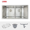 Chậu rửa bát Konox KN7544DUB - 2 Hố
