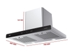 Máy hút mùi Chefs EH-R106E7D – Chữ T, Động cơ BLDC siêu êm