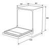 Máy rửa chén độc lập Hafele HDW-F6012S 535.29.671