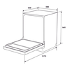 Máy rửa chén độc lập Hafele HDW-F6031G 535.29.651