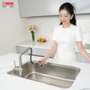 Vòi rửa bát Konox Volta Nickel - Dáng chữ T