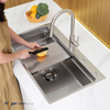 Chậu rửa bát Kluger KF8850FS Plus – POSCO 304 Linen chống xước