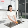 Vòi rửa bát Konox Tema Chrome - Thân mềm linh hoạt
