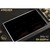 Bếp từ đôi KOCHER DI-333PRO - Nhập khẩu Hàn Quốc - Booster 3200W