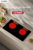 Bếp hồng ngoại đôi Canzy CZ-HN001