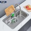 Chậu rửa bát Kluger KT8050FS – S80 Plus - Inox 304 Linen cao cấp