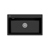Chậu rửa bát đá Granite 1 hố TASCA MITO NT861B - Nhập khẩu Ý
