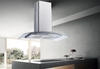 Máy Hút Mùi Đảo KAFF KF-IS90GH kính cong 90cm