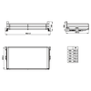 Rổ bát đĩa Hafele KASON FLEX 549.08.887 - Kích thước 800mm