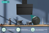 Hút mùi kính vát GrandX GX H90S86B - BLDC Smart Inverter