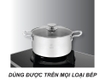 Bộ nồi 3 món nguyên khối OGIER GSC01