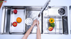 Chậu rửa bát 2 hố Nobinox Razia NJ577