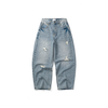 Quần Jean Dài Baggy Rách