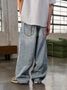 Quần Jean Dài Baggy Rách
