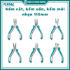 Kềm cắt,mũi nhọn,uốn vòng,mũi kim mini 115mm TOTAL THTMN256,THTMN356,THTMN456,THTMN556,THTMN656,THTMN756,THTMN856,