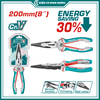 Kềm mũi nhọn mỏ dài cao cấp trợ lực 30% TOTAL THT220606S