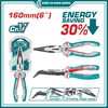 Kềm mũi nhọn mỏ cong TOTAL THT24616S