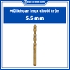 Mũi khoan Inox, khoan sắt chuôi tròn Kingblue, 5% Cobalt M35, KBY2 - hàng chính hãng