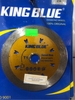 Lưỡi cắt đá Grannite, cắt bê tông 114mm, 125mm, 150mm, 180mm Kingblue, cắt khô, cắt nước T1