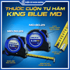 Thước cuộn tự hãm, khóa tự động KingBlue, chiều dài 5m x 25mm, 8m x 25mm MD - Hàng chính hãng