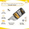 Bộ 7 chìa khóa vòng miệng lắc léo tự động Tolsen 15259 - Hàng chính hãng.