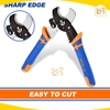 Kìm tuốt cắt dây điện, sợi quang đa năng WADFOW WPL5617 7inch kềm thép Cr-V siêu bền chắc