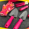 Bộ dụng cụ làm vườn (màu hồng) 13 chi tiết Wadfow WHS5413 - Hàng chính hãng.