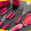 Bộ dụng cụ làm vườn (màu hồng) 13 chi tiết Wadfow WHS5413 - Hàng chính hãng.