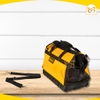 Túi đồ nghề INGCO HTBG03 16 inch, đế nhựa chống mài mòn, vải chống thấm, có quai đeo trên vai