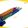 Bộ 9 lục giác KL7-09 Kingblue đầu bi nhiều màu sắc - Thép S2 cao cấp bền bỉ.