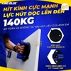 Hít Kính Điện Tử, Đường Kính Cốc Hút 200mm KINGBLUE HKE-200, Màn hình điện tử, Lực hút dọc 140kg, Chất liệu cao su Buna-
