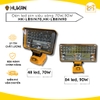 Thân bóng đèn LED dùng pin 70W/90W HUKAN HK-LB5IN70/HK-LB8IN90 sử dụng chân pin phổ thông Makita siêu sáng tiện lợi
