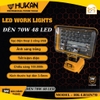 Thân bóng đèn LED dùng pin 70W/90W HUKAN HK-LB5IN70/HK-LB8IN90 sử dụng chân pin phổ thông Makita siêu sáng tiện lợi