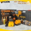 Máy siết bulong pin Hukan HK-X9IMP (Combo 2 pin + sạc) Lực siết 650Nm Động cơ Không Chổi Than siêu mạnh mẽ bền bỉ