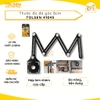 Thước định vị lỗ khoan - cắt ốp lát gạch (6 gốc gấp) Tolsen 41045 - Hàng chính hãng.