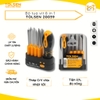 Bộ Vít Tolsen 20039 - 9 Cây 8IN1, Chất Liệu Thép CRV Chịu Nhiệt Tốt, Tay Cầm Nhựa Mềm Dẻo, Đầu Vít Có Nam Châm, Hàng Chí