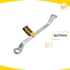 Chìa khoá, cờ lê vòng vòng (6x7mm - 21x23mm) Tolsen 15871 - 15879 - Hàng chính hãng.