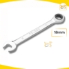 Chìa khoá, cờ lê vòng miệng tự động (6mm-32mm) chất liệu Thép mạ Crom Tolsen 15204-15228 - Hàng chính hãng.
