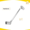 Chìa khoá, cờ lê 2 đầu tuýp lắc léo Tolsen 17021 - 17026, 2 đầu số, thép mạc Cr, phủ Satin size 8x9mm - 17x19mm)