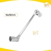 Chìa khoá, cờ lê 2 đầu tuýp lắc léo Tolsen 17021 - 17026, 2 đầu số, thép mạc Cr, phủ Satin size 8x9mm - 17x19mm)