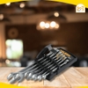 Bộ cờ lê vòng miệng tự động 7 chi tiết Thép Crv bền bỉ TOLSEN 15229 - Hàng chính hãng.