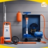 Bơm hơi dùng tay φ32*390MM (có đồng hồ), 160PSI Wadfow WPP1C10 - Hàng chính hãng.