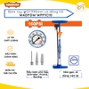 Bơm hơi dùng tay φ32*390MM (có đồng hồ), 160PSI Wadfow WPP1C10 - Hàng chính hãng.