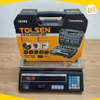 Bộ dụng cụ chuyên dụng mở bu lông 45 chi tiết Tolsen 45pcs Socket Rachet Wrench Set (1/4inch & 1/2inch Drive) 15142