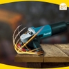 Máy Mài Makita 840W 9558HN, Lưỡi 110mm, Công Tắc Trượt, Mô Tơ Đồng, Đủ Phụ Kiện, Chính Hãng BH 6T